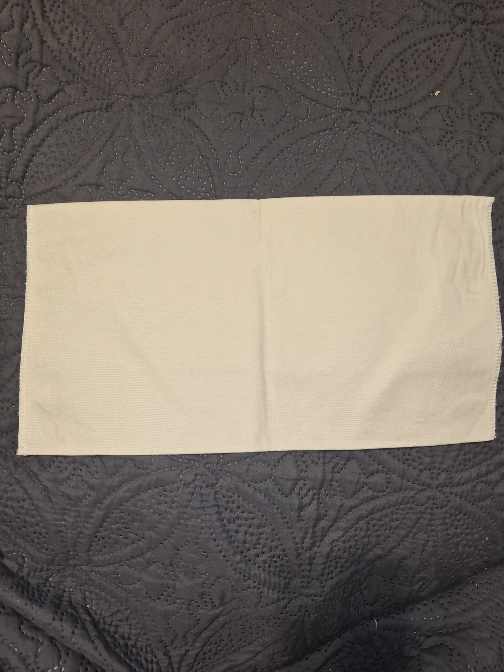 ​Louis Vuitton Cream Cotton Envelope Dust Bag 14 x 8